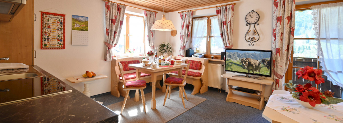 Ferienwohnung 1 mit Südbalkon