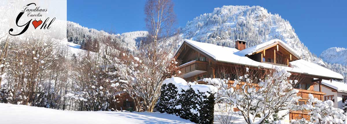 Landhaus Carolin Göhl im Winter